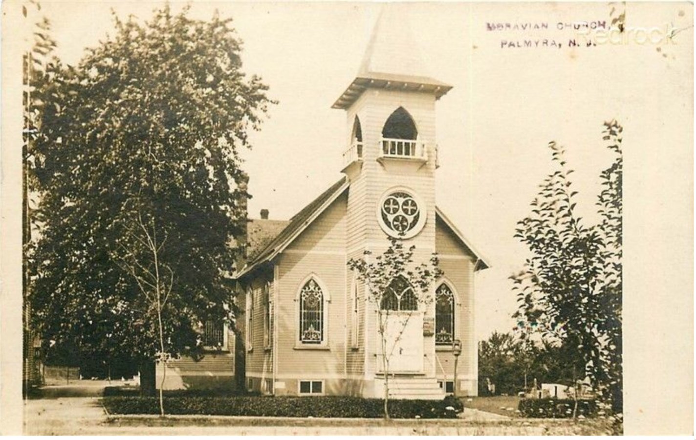 Palmyra Moravian Church Palnyra Old Pictures of Burlington County